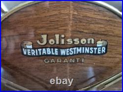 Large German Westminster and Whittington chime mantel clock (0644)