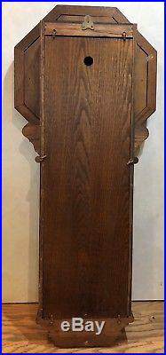 Large Ridgeway German Hermle Westminster Chime Wall Regulator Clock