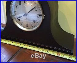 Large Seth Thomas Westminster Sonora Chime Mantle Table Shelf Clock