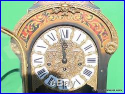 Large Vintage Ormolu Boulle Type 8 Day Westminster Chime Bracket Mantle Clock