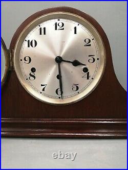 Large Vintage Westminster Chime Mantle Clock Working