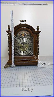 Large Walnut Warmink Westminster Chime Table Clock