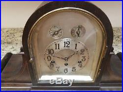 Late 1800s Junghans Wurttemberg Westminster Chime Clock B25 Movement 22 Long