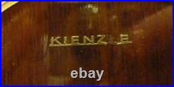 Later Art Deco Westminster Chiming Mantel Clock Kienzle Black Forest Germany