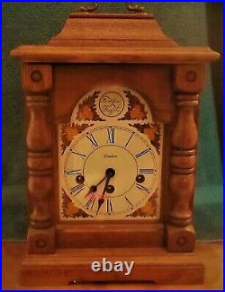 Linden Desk Clock Westminster Chimes