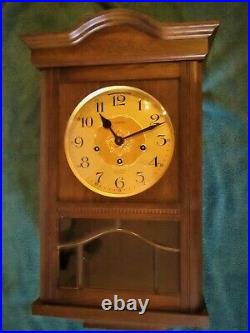 Linden Wall Clock Ave Maria & Westminster Chimes
