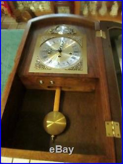 Linden Wall Clock Germany Westminster Chimes