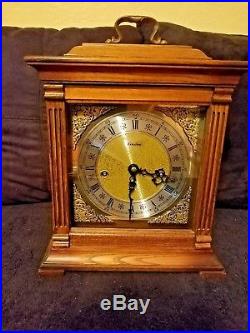 Linden Westminster Chime Mantle Carriage Clock #340-020 Great Condition