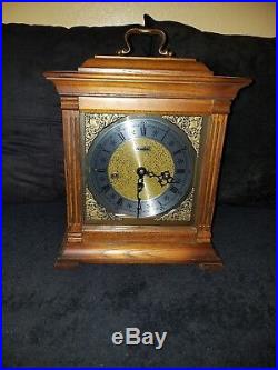 Linden Westminster Chime Mantle Carriage Clock #340-020 Great Condition
