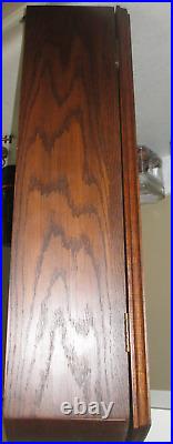 Linden Westminster Chime Mantle/Wall Pendulum Fugeti Clock West Germany 341-020