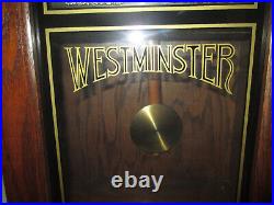 Linden Westminster Chime Mantle/Wall Pendulum Fugeti Clock West Germany 341-020