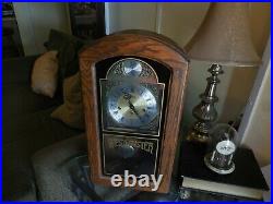 Linden Westminster Chime Mantle/Wall Windup Pendulum Clock Howard Miller 341-020