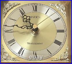 Linden Westminster Chime & Strike Quartz Mantel Clock, Prof. Golf Association