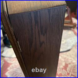 Linden Westminster chimes wall clock Tempus Fugit works! With key