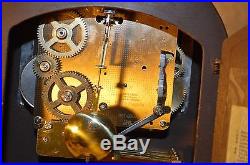 Linden mantel clock with franz hermle movemont westminster chime