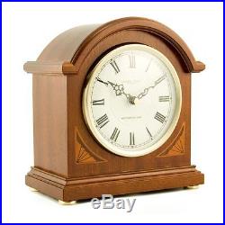 London Clock Co Westminster Chime Wooden Mantle Clock