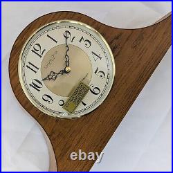 London Clock Company Oak Finish Napoleon Mantel Clock Westminster Chime