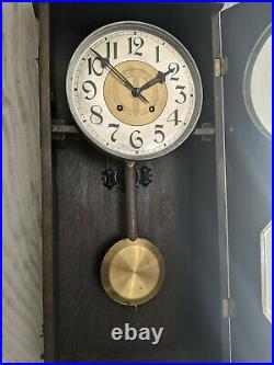 Lorenz Furtwängler and Son LFS Westminster chime wall clock - works great
