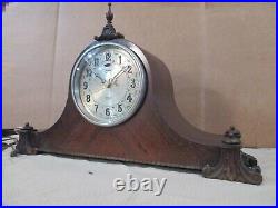 Louis XIV TWO CHIME Revere Telechron motored clock Westminster Canterbury