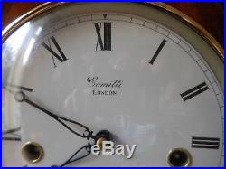 Lovely Comitti of London Westminster Chime 8 Day Mantle Clock