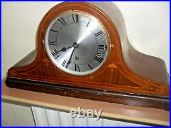 Lovely Inlaid Westminster Chime Mantle clock