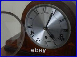 Lovely Inlaid Westminster Chime Mantle clock