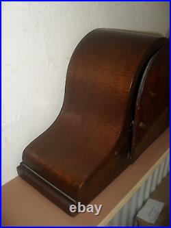 Lovely Inlaid Westminster Chime Mantle clock