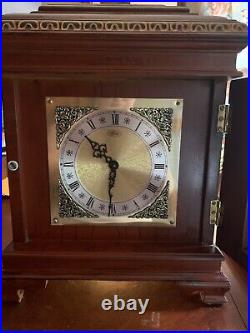 MAITLAND SMITH Mantel Ridgeway Clock made in Philippines Chimes Beautiful