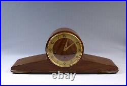 MAUTHE WESTMINSTER Tambour MANTLE CLOCK WORKS Germany Art Deco