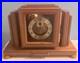 MCM Franz Hermle 352-070 SK Skeleton 4 Bell Westminster Chime 20.5 Mantel Clock