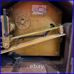 MCM Vintage Forestville Z Jewelled Chime German Mantel Clock working