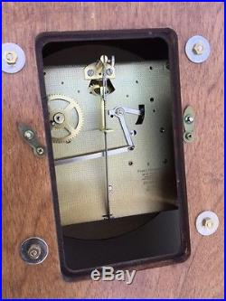 Magnificent Vintage Sligh Westminster Chime Key Wind Wall Regulator Clock German