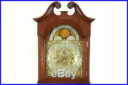 Mahogany Antique Grandfather Tall Case Clock, Westminster Chime #30937