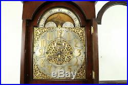 Mahogany Antique Grandfather Tall Case Clock, Westminster Chime #30937