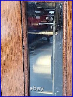 Mahogany Elliott Dual Chime Musical Bracket Clock