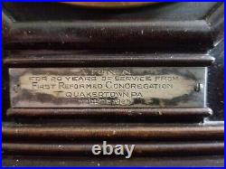 Mantel Clock Ansonia Clock Company NY Westminster Chimes Recently Repaired