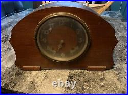 Mantel Clock Antique The Plymouth Clock Vintage