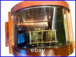 Mantel Clock Howard Miller Barrett 630-200 Keywound Cherry Wood Westminster