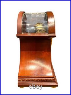 Mantel Clock Howard Miller Barrett 630-200 Keywound Cherry Wood Westminster
