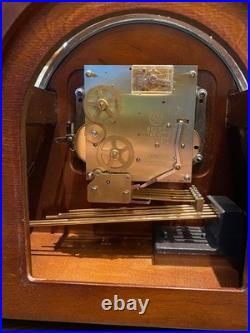 Mantel Clock Howard Miller Barrett 630-200 Keywound Cherry Wood Westminster