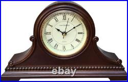 Mantel Clocks, Battery Operated, Silent Wood Mantle Clock with Westminster Mantel Clocks, Battery Operated, Silent Wood Mantle Clock with Westminster