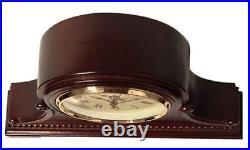 Mantel Clocks, Battery Operated, Silent Wood Mantle Clock with Westminster Ch