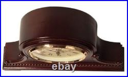 Mantel Clocks, Battery Operated, Silent Wood Mantle Clock with Westminster Ch