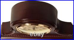 Mantel Clocks, Battery Operated, Silent Wood Mantle Clock with Westminster Ch