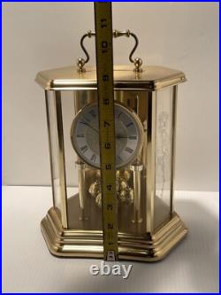 Master Studio Westminster Quartz Hexagon Anniversary Pendulum Clock West Germany