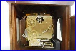 Mid-Century Vintage Dutch Mantel Clock Desk Clock Westminster Chime