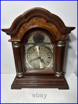 Modern Westminster Chime Quartz Battery Colonial Bracket Style clock TESTED NICE