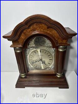 Modern Westminster Chime Quartz Battery Colonial Bracket Style clock TESTED NICE