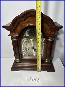 Modern Westminster Chime Quartz Battery Colonial Bracket Style clock TESTED NICE