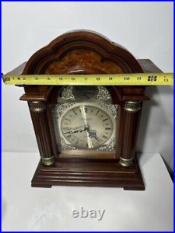 Modern Westminster Chime Quartz Battery Colonial Bracket Style clock TESTED NICE